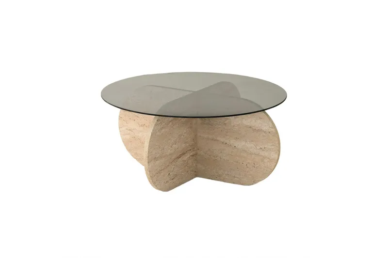 Bengul Sofabord 75 cm, Beige