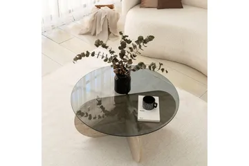 Bengul Sofabord 75 cm - Beige - Møbler - Bord - Sofabord & salongbord