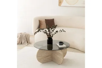 Bengul Sofabord 75 cm - Beige - Møbler - Bord - Sofabord & salongbord