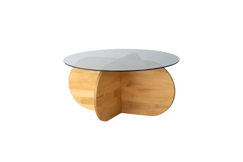 Bengul Sofabord 75 cm, Eik