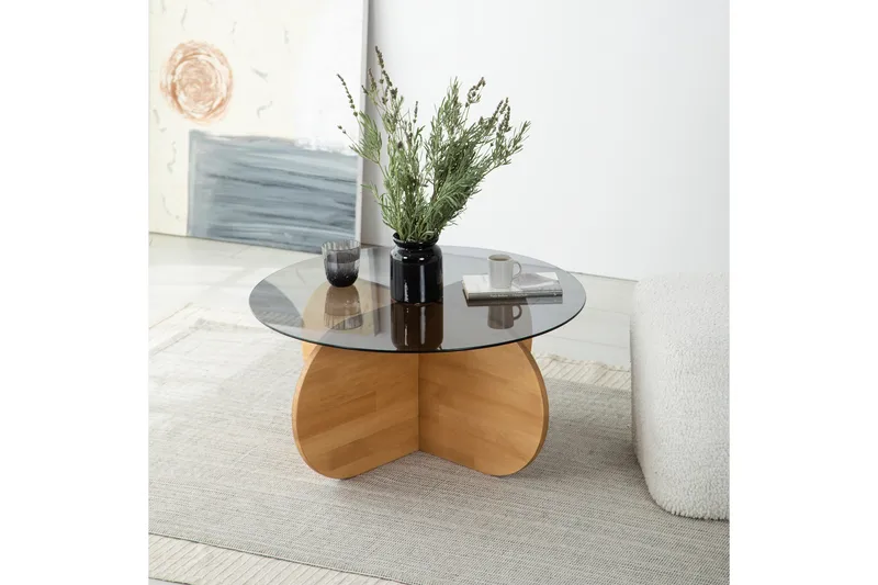 Bengul Sofabord 75 cm - Eik - Møbler - Bord - Sofabord & salongbord