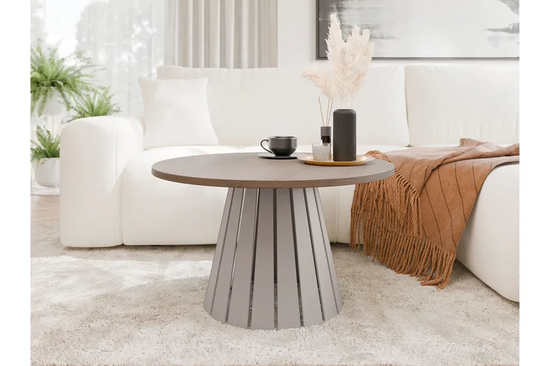 Berber Salongbord 75 cm - Beige/Brun - Møbler - Bord - Sofabord & salongbord