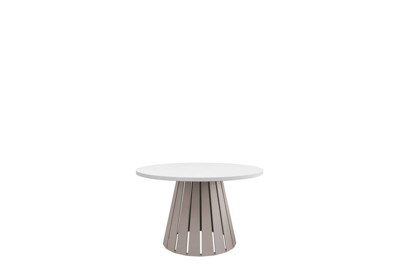 Berber Salongbord 75 cm - Beige/Hvit - Møbler - Bord - Sofabord & salongbord