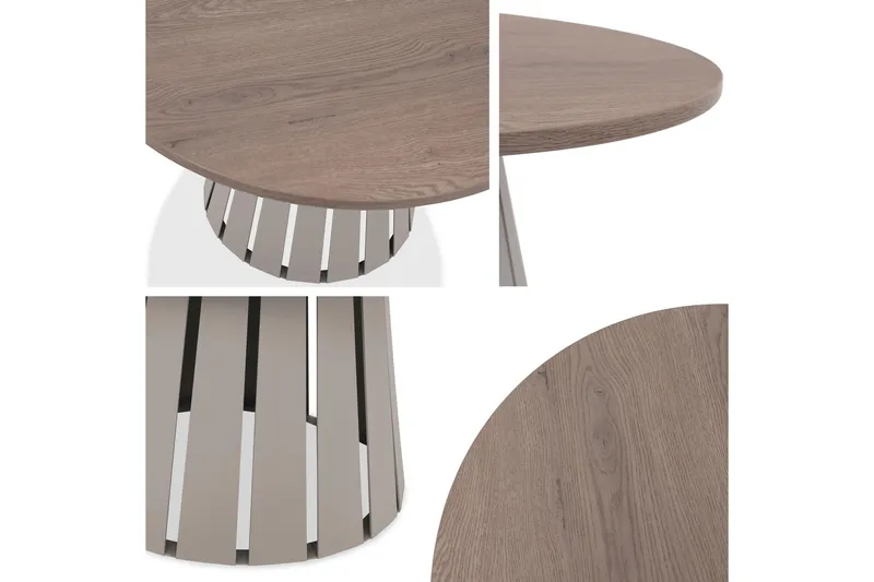 Berber Salongbord 75 cm - Beige/Hvit - Møbler - Bord - Sofabord & salongbord