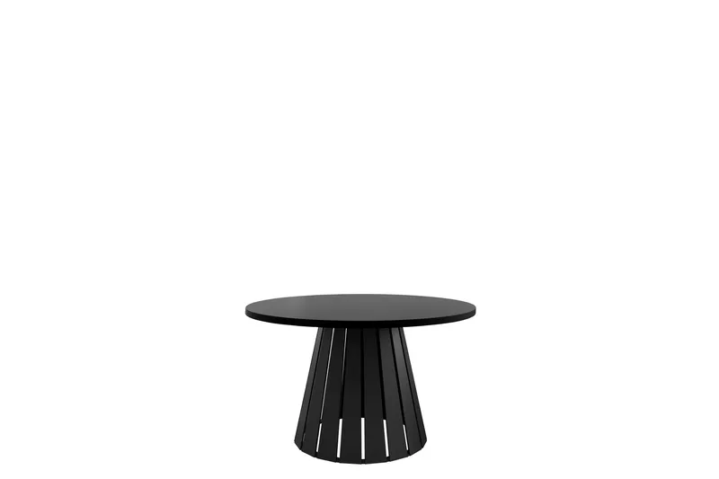 Berber Salongbord 75 cm, Svart Og Hvitt