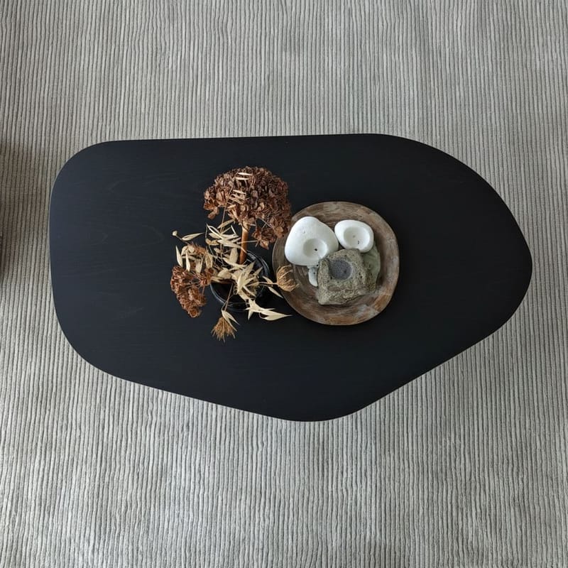 Berriaren Sofabord 100 cm - Svart - Møbler - Bord - Sofabord & salongbord