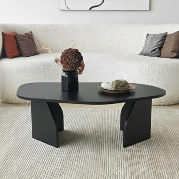 Berriaren Sofabord 100 cm - Svart - Møbler - Bord - Sofabord & salongbord