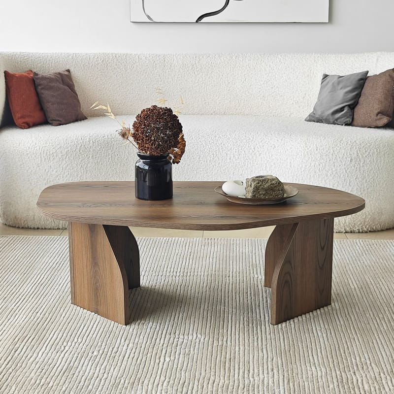 Berriaren Sofabord 100 cm - Valn øtt - Møbler - Bord - Sofabord & salongbord