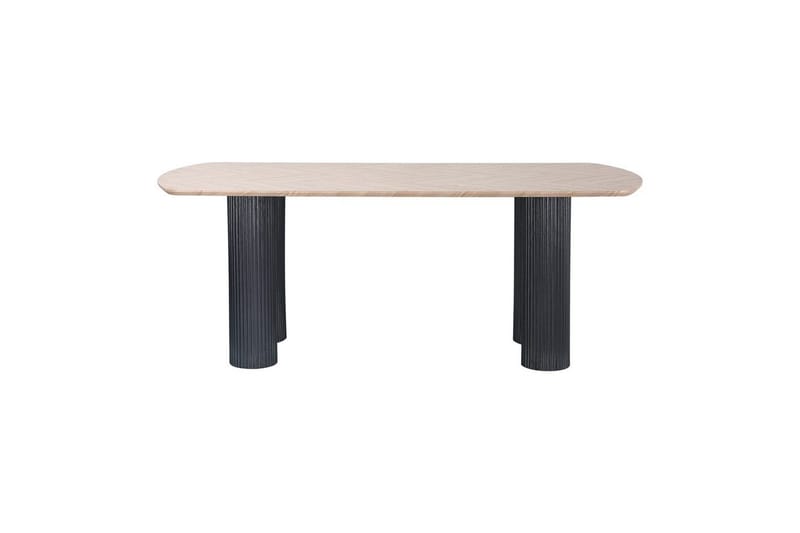 Bessonville Spisebord Oblong 200x200 cm - Brun - Møbler - Bord - Spisebord & kjøkkenbord