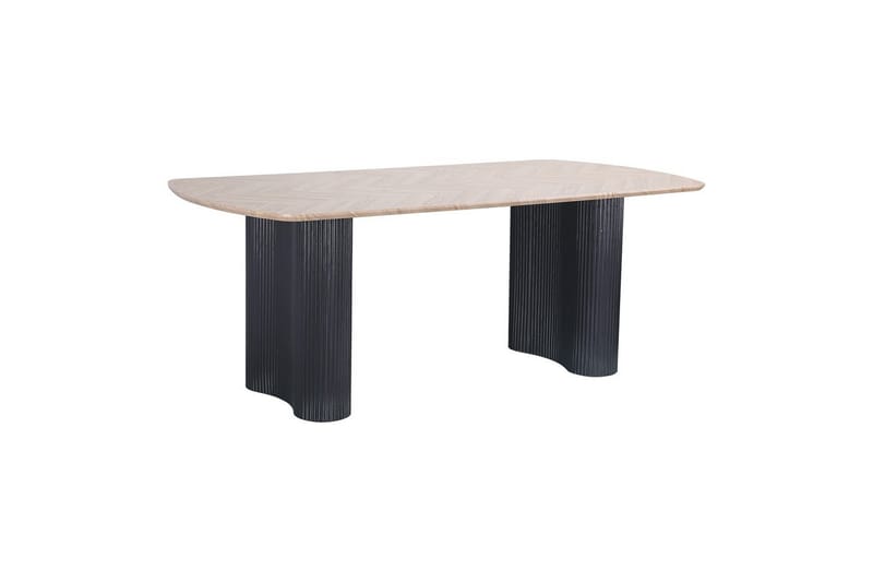 Bessonville Spisebord Oblong 200x200 cm, Brun