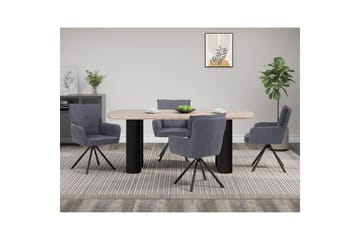 Bessonville Spisebord Oblong 200x200 cm - Brun - Møbler - Bord - Spisebord & kjøkkenbord