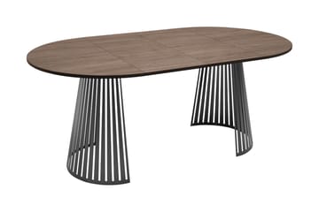 Beylen Matbord 100 cm Rund - Hvit/Beige - Møbler - Bord - Spisebord & kjøkkenbord