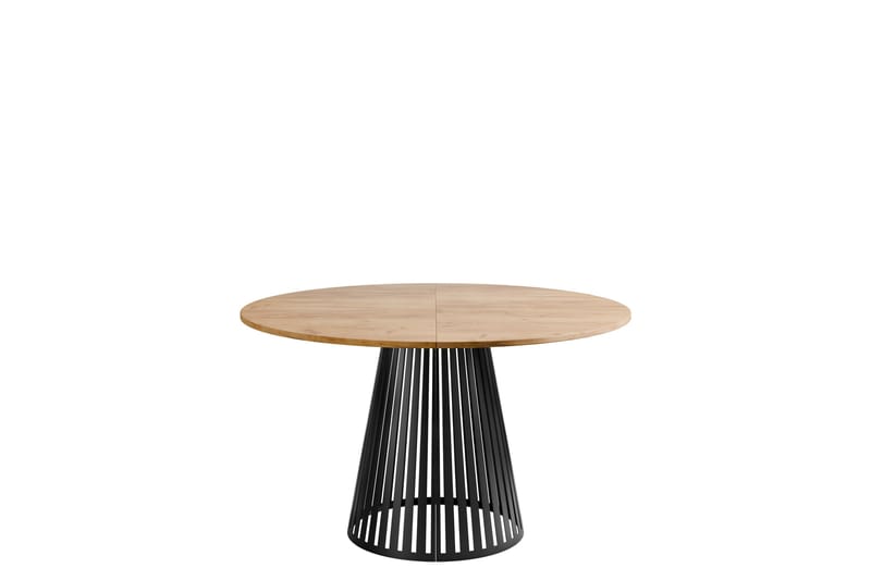 Beylen Matbord 120 cm Rund - Brun/Svart - Møbler - Bord - Spisebord & kjøkkenbord