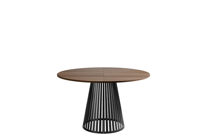 Beylen Matbord 120 cm Rund - Brun/Svart - Møbler - Bord - Spisebord & kjøkkenbord