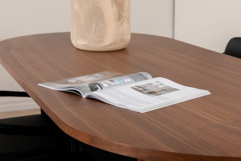 Bianca Spisebord 200 cm Ovalt med 4 Tvista Barstoler - Møbler - Bord - Spisegruppe