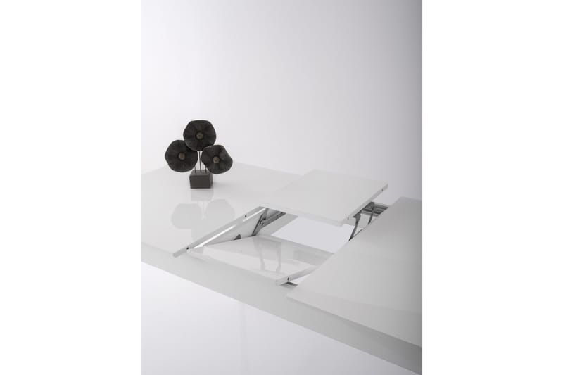 Bingdi Spisebord 130 cm Rektangulært - Hvit - Møbler - Bord - Spisebord & kjøkkenbord