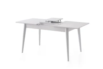 Bingdi Spisebord 130 cm Rektangulært - Hvit - Møbler - Bord - Spisebord & kjøkkenbord