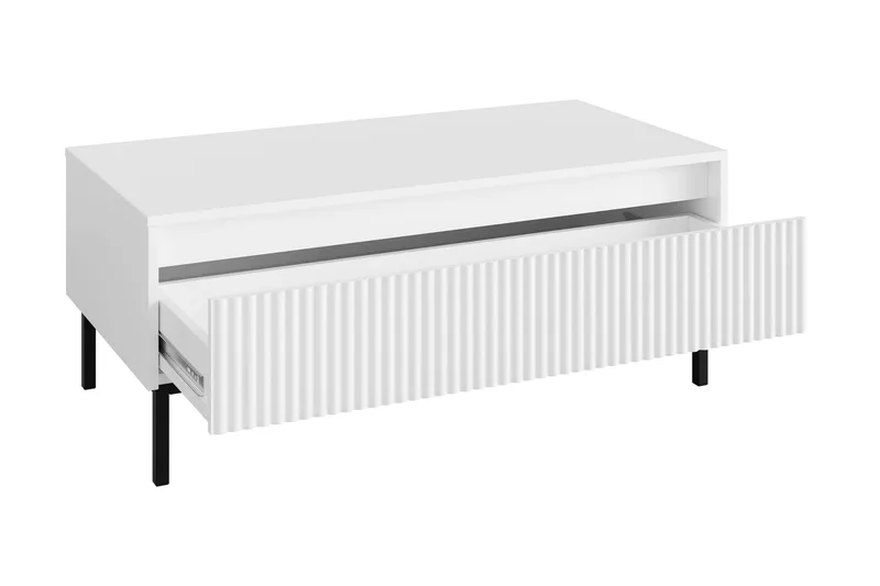 Bjurholm Sofabord 100 cm - Hvit - Møbler - Bord - Sofabord & salongbord