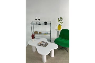 Bloomis Stuebord 110 cm - Hvit - Møbler - Bord - Sofabord & salongbord