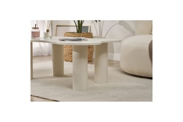 Bloomis Stuebord 110 cm - Krem - Møbler - Bord - Sofabord & salongbord