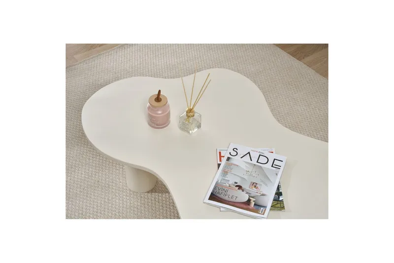 Bloomis Stuebord 110 cm - Krem - Møbler - Bord - Sofabord & salongbord