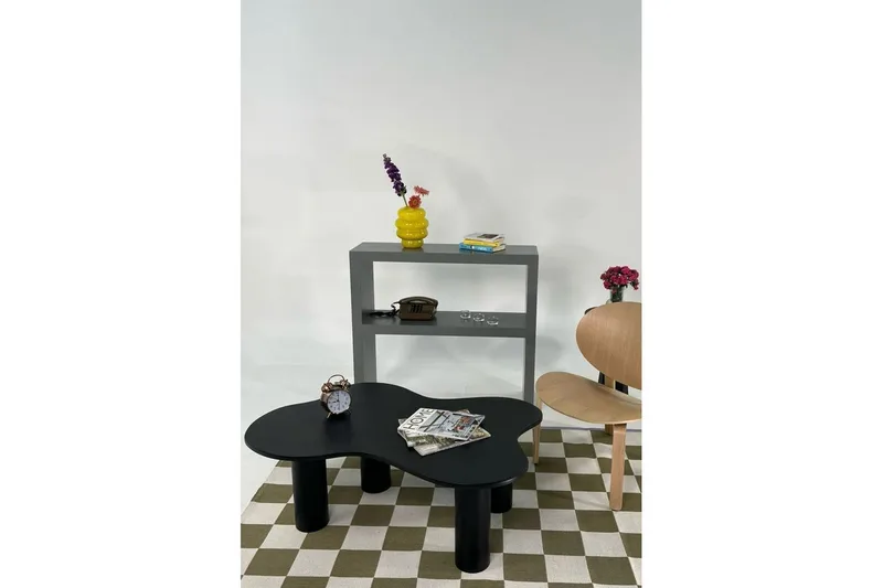 Bloomis Stuebord 110 cm - Sort - Møbler - Bord - Sofabord & salongbord