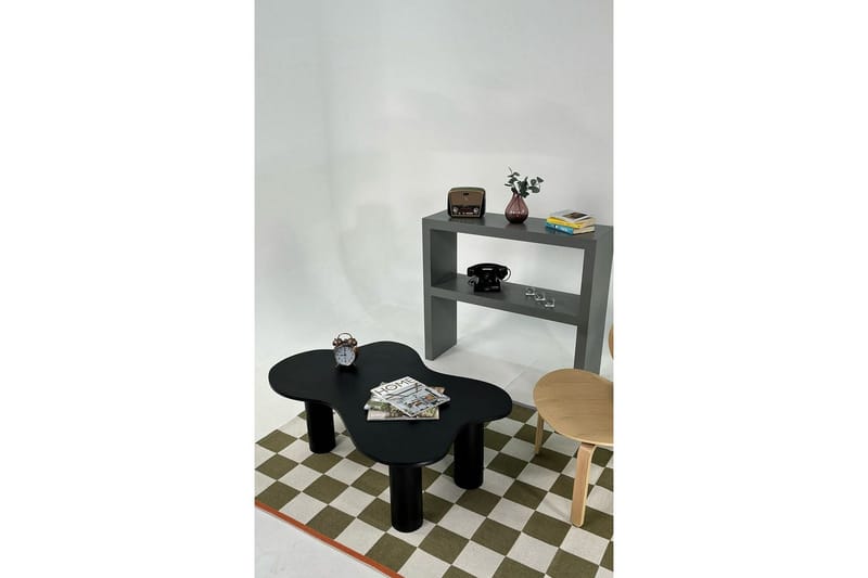 Bloomis Stuebord 110 cm - Sort - Møbler - Bord - Sofabord & salongbord