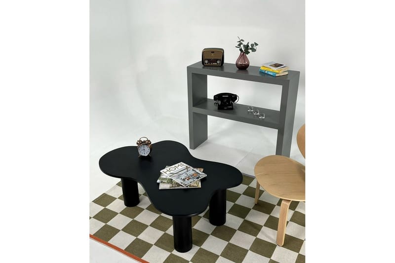 Bloomis Stuebord 110 cm - Sort - Møbler - Bord - Sofabord & salongbord