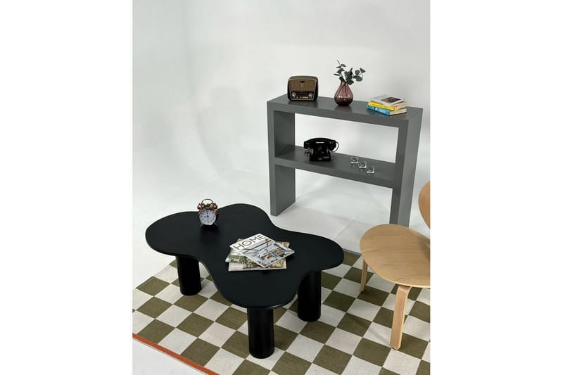 Bloomis Stuebord 110 cm - Sort - Møbler - Bord - Sofabord & salongbord