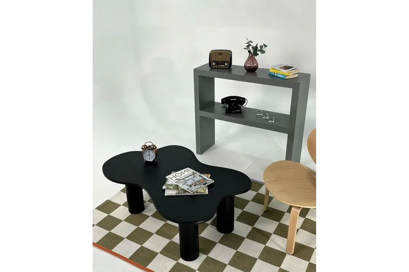 Bloomis Stuebord 110 cm - Sort - Møbler - Bord - Sofabord & salongbord