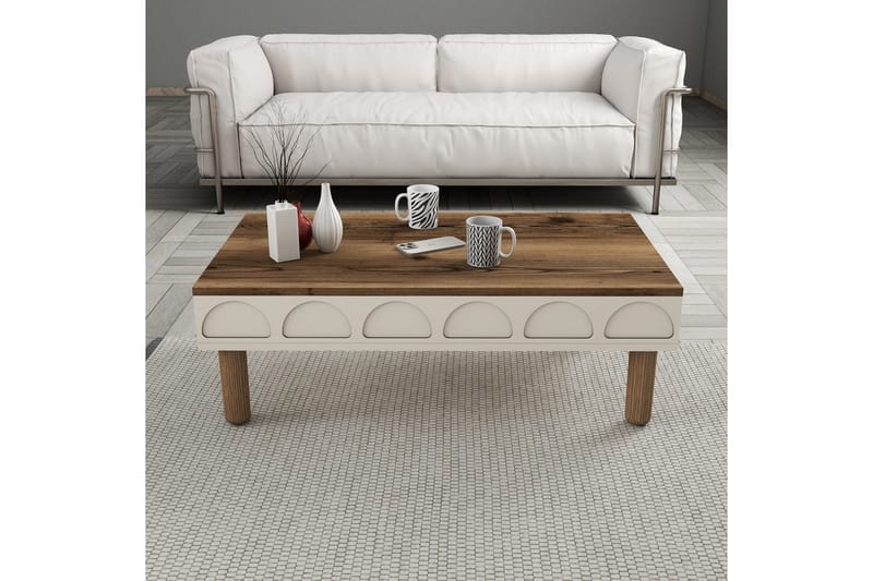 Bohem Sofabord 180 cm - Cremehvit - Møbler - Bord - Sofabord & salongbord