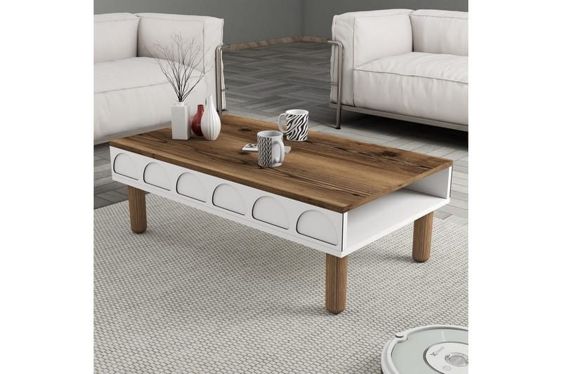 Bohem Sofabord 180 cm - Hvit - Møbler - Bord - Sofabord & salongbord