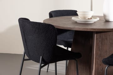 Bootcut lite rundt spisebord 110 cm med 4 Modesto spisestoler - Møbler - Bord - Spisegruppe