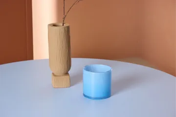 Bootcut Spisebord 110 cm Rundt - Blå - Møbler - Bord - Spisebord & kjøkkenbord