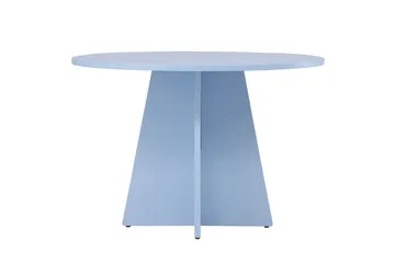 Bootcut Spisebord 110 cm Rundt - Blå - Møbler - Bord - Spisebord & kjøkkenbord