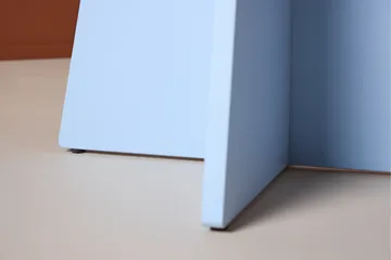 Bootcut Spisebord 110 cm Rundt - Blå - Møbler - Bord - Spisebord & kjøkkenbord