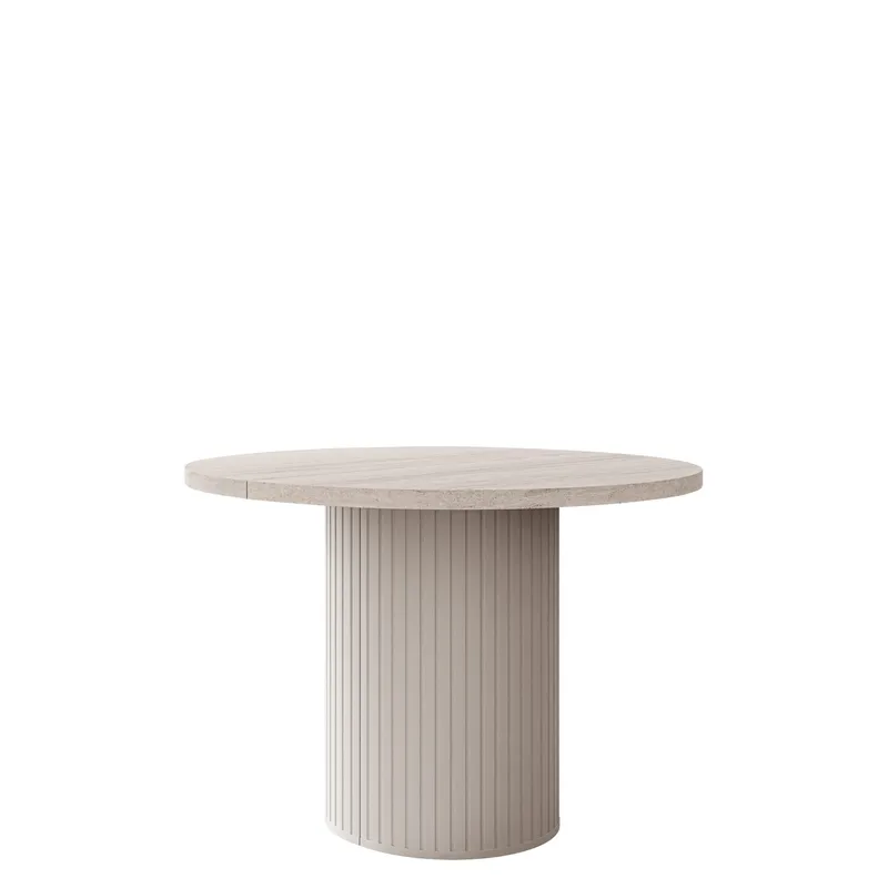 bord Ovalio Travertin, beige, Travertin, beige