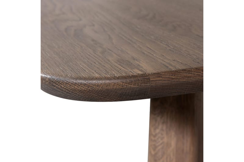 Bord Tablo Dansk Oval - Kashmirbrun, 220x100 cm - Møbler - Bord - Spisebord & kjøkkenbord