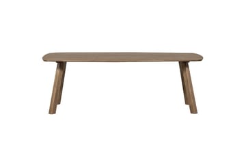 Bord Tablo Dansk Oval - Kashmirbrun, 220x100 cm - Møbler - Bord - Spisebord & kjøkkenbord
