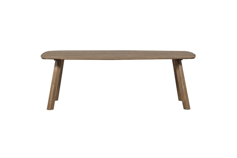 Bord Tablo Dansk Oval - Kashmirbrun, 220x100 cm - Møbler - Bord - Spisebord & kjøkkenbord