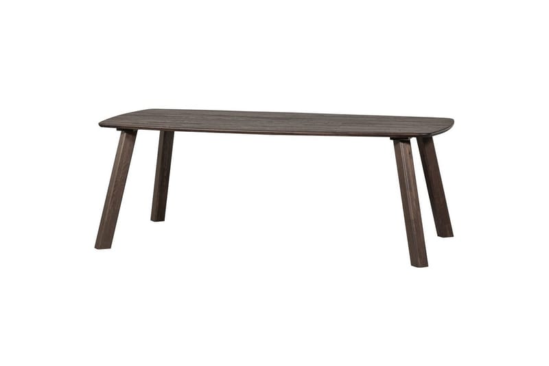 Bord Tablo Dansk Oval - Mystisk Brun, Mystisk brun, 220x100 cm - Møbler - Bord - Spisebord & kjøkkenbord