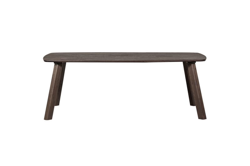 Bord Tablo Dansk Oval - Mystisk Brun, Mystisk brun, 220x100 cm - Møbler - Bord - Spisebord & kjøkkenbord