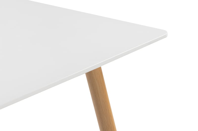 Bord Tommy 180 cm Hvit|Eik - Hvit - Spisebord & kjøkkenbord