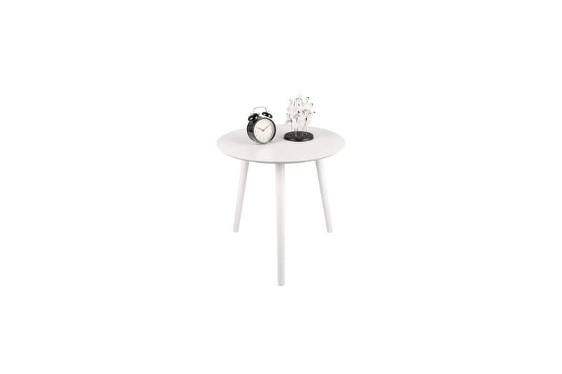 Bordsett Mirrors & More Vilana Hvit - Hvit - Møbler - Bord - Sofabord & salongbord