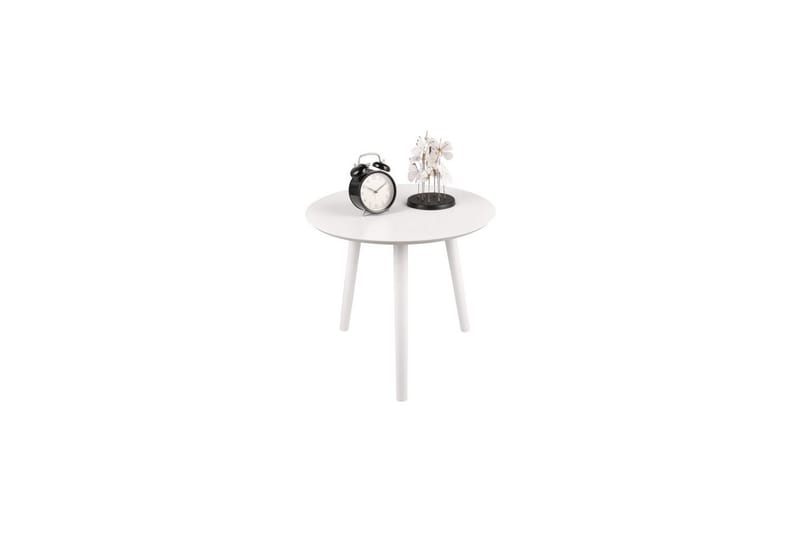 Bordsett Mirrors & More Vilana Hvit - Hvit - Møbler - Bord - Sofabord & salongbord