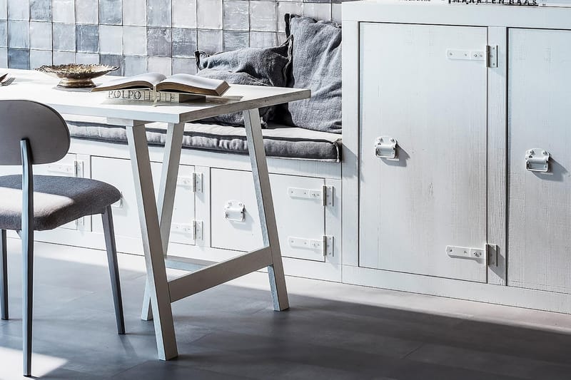 Bordplate til Spisebord Sendoa 220 cm - Hvit Ask - Møbler - Bord - Bordtilbehør - Bordplate