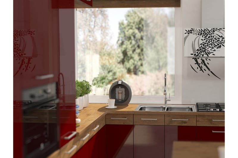 Bordplate 180 cm - Brun - Møbler - Bord - Bordtilbehør - Ileggsplate