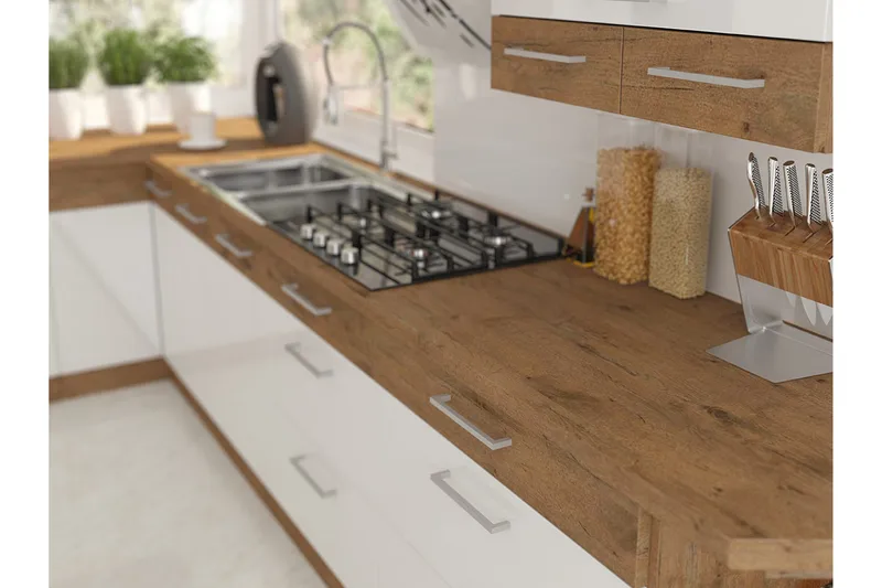 Bordplate 260 cm - Brun - Møbler - Bord - Bordtilbehør - Ileggsplate