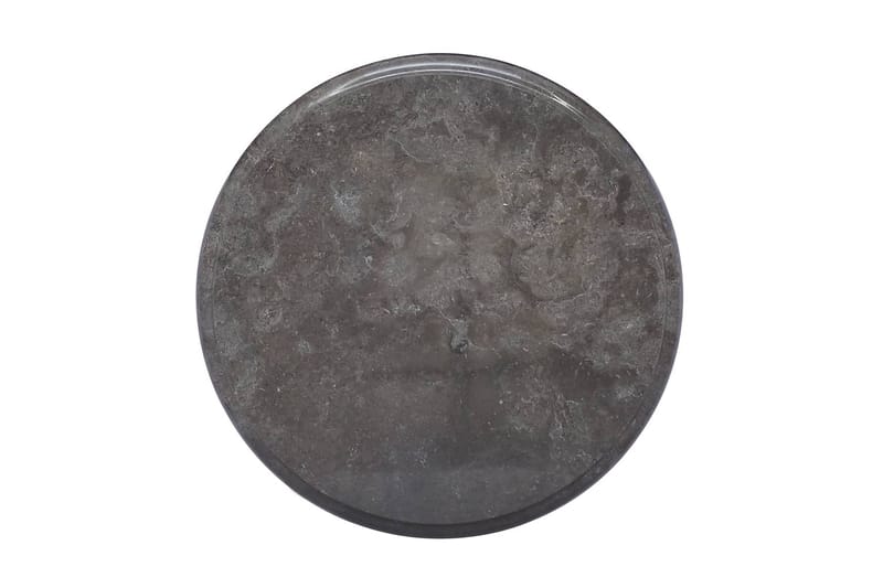 Bordplate svart Ø40x2,5 cm marmor - Svart - Ileggsplate - Bordplate