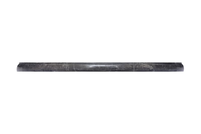 Bordplate svart Ø50x2,5 cm marmor - Svart - Ileggsplate - Bordplate